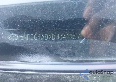 2013 Hyundai Sonata Se 2.0T z USA, uszkodzony, nr VIN 5NPEC4ABXDH541957